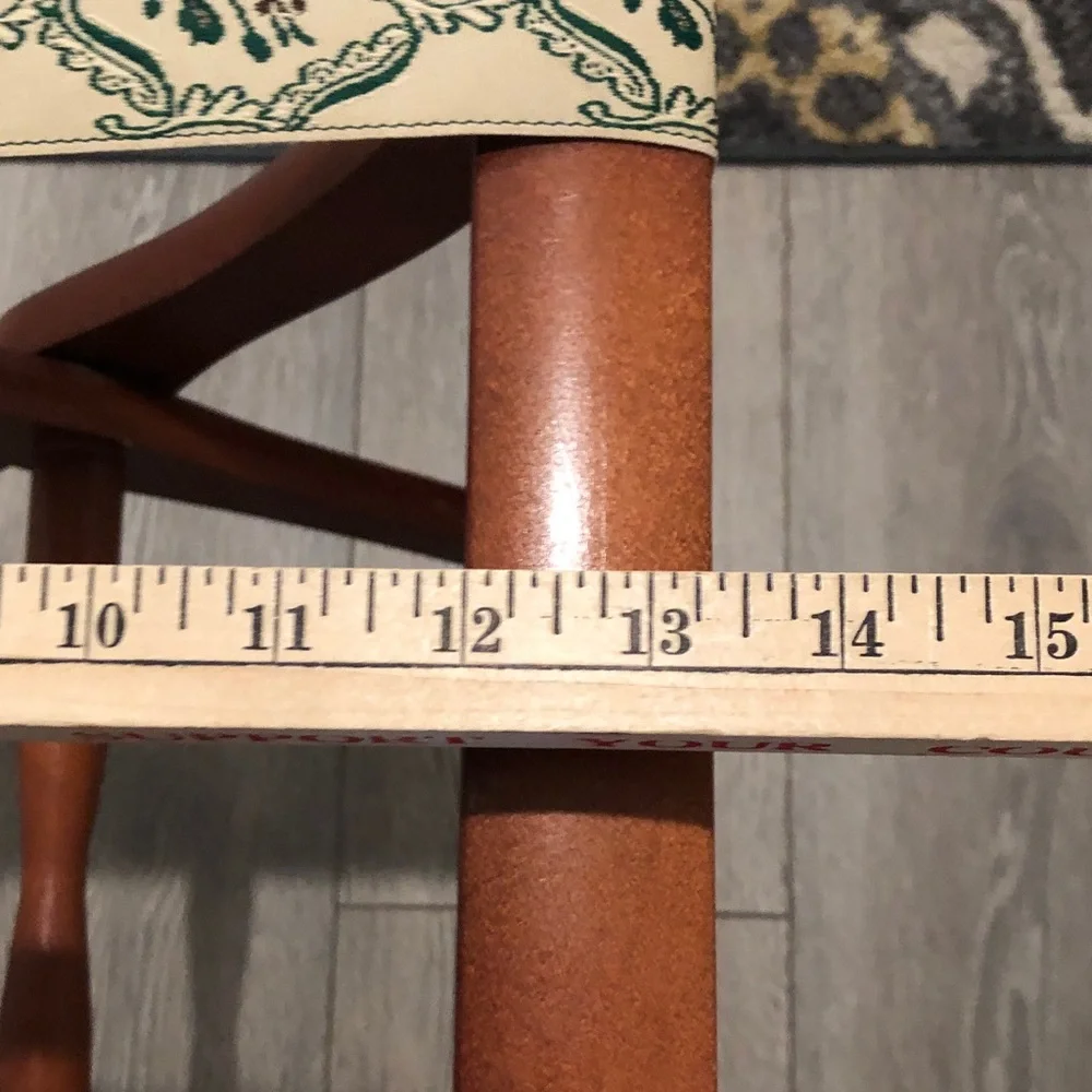 Vintage Genuine SCHEIBE Wooden Folding Luggage Suitcase Rack Stand Cottagcore